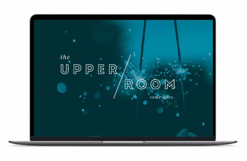 Website for The Upper Room by Husk Creative