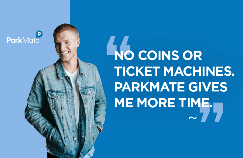 No coins or queues with Parkmate
