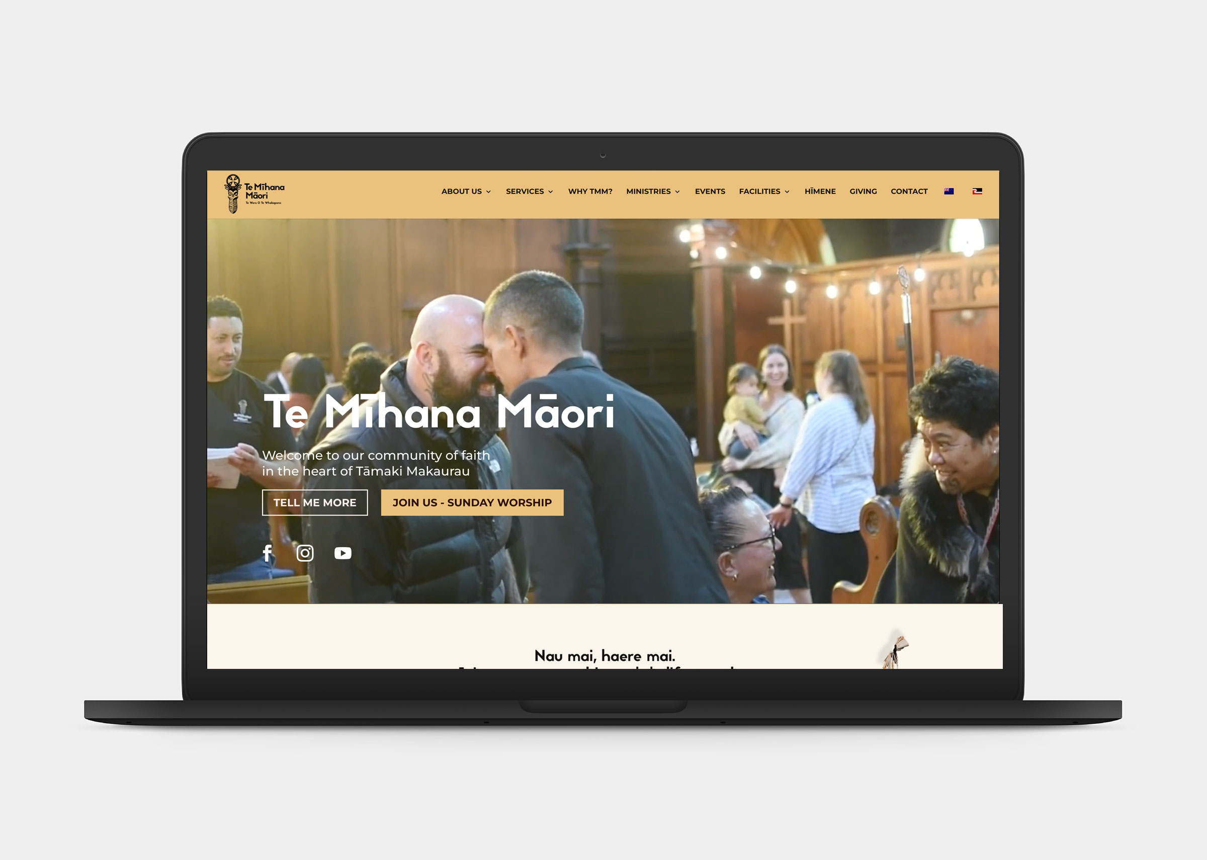 Te Mīhana Māori Website